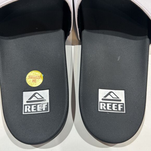 Reef Cushion Spring Slides Sandals White Black Logo Comfort Shoes Men\'s 12 main image 7